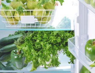 fresh vegetables storing