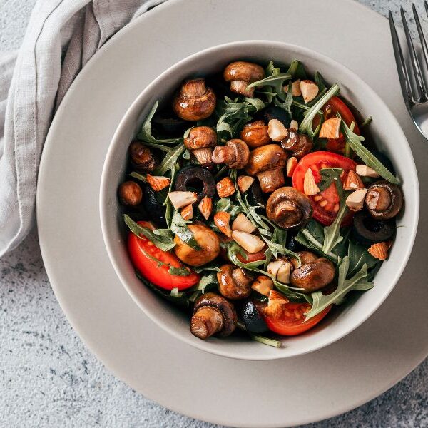 champignon vege dish